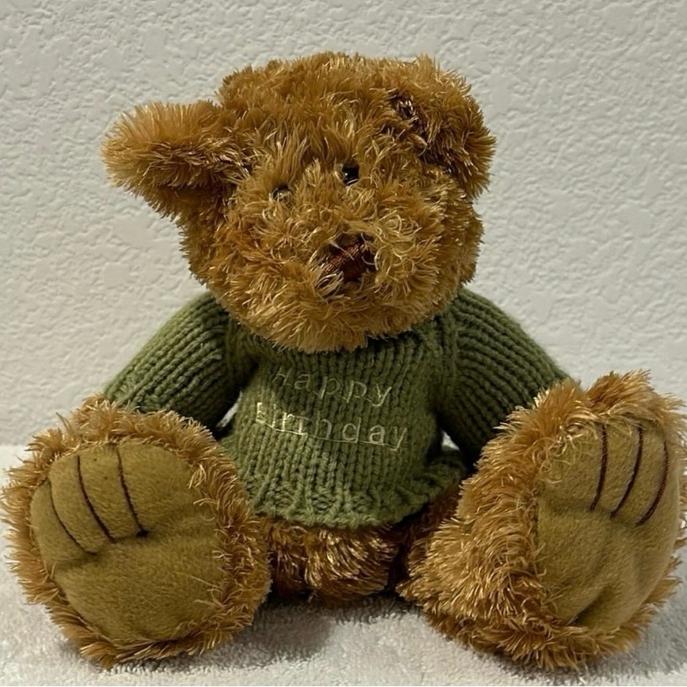 Happy Birthday Stuff Teddy Bear 10” Plush